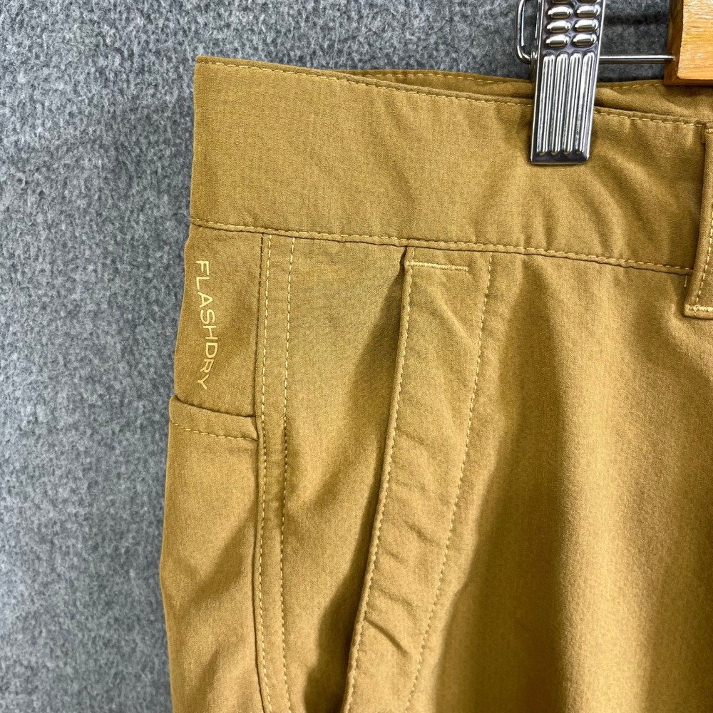 The North Face Mens Khaki Shorts Zip Pocket Outdoor Casual Size 38 - Picture 11 of 14